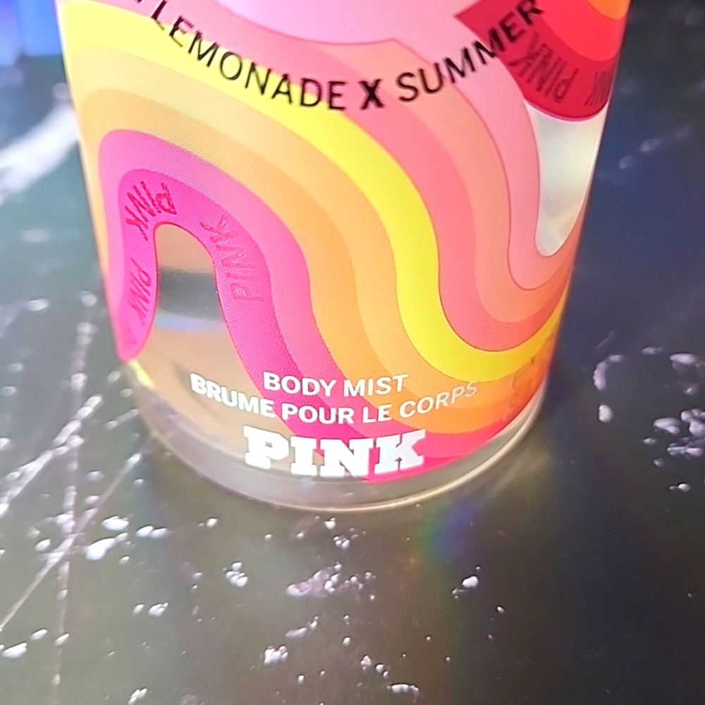 1 Victoria's Secret PINK PINK LEMONADE Body Mist New 8.4 floz - Picture 4 of 6